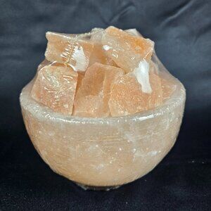 Himalayan Salt Lamp Bowl Rough Cubes
